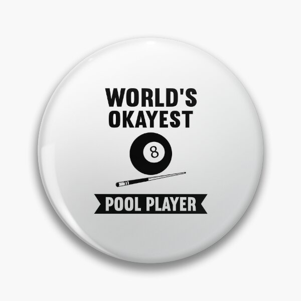 Item preview, World's Okayest Pool Player Funny Pool Players  Billiards Gift designed and sold by sols.