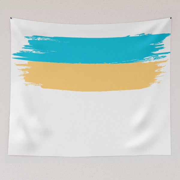 Item preview, Ukrainian Flag Stand with Ukraine designed and sold by Oksana Shcherba.
