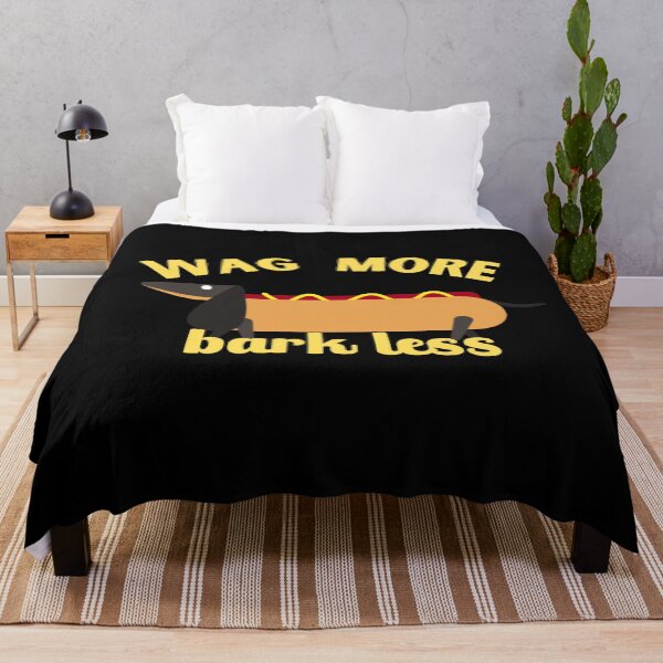 Item preview, Wag More Bark Less Hot-DOG designed and sold by OrangePyramid.