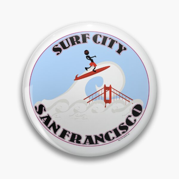 Artikelvorschau, Surf City San Francisco lustiger Slogan entworfen und verkauft von mytshirtfort.