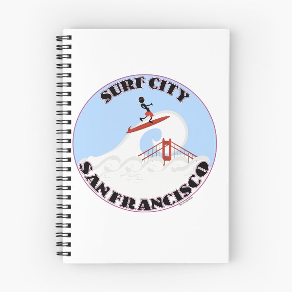 Artikelvorschau, Surf City San Francisco lustiger Slogan entworfen und verkauft von mytshirtfort.
