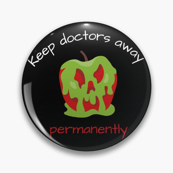 Item preview, Keep doctors away permanently poison apple joke designed and sold by ray-designs-.