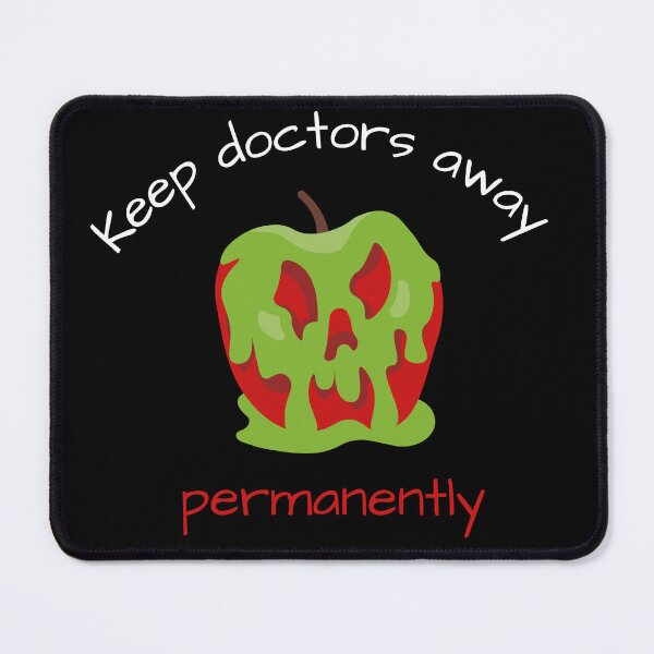 Item preview, Keep doctors away permanently poison apple joke designed and sold by ray-designs-.