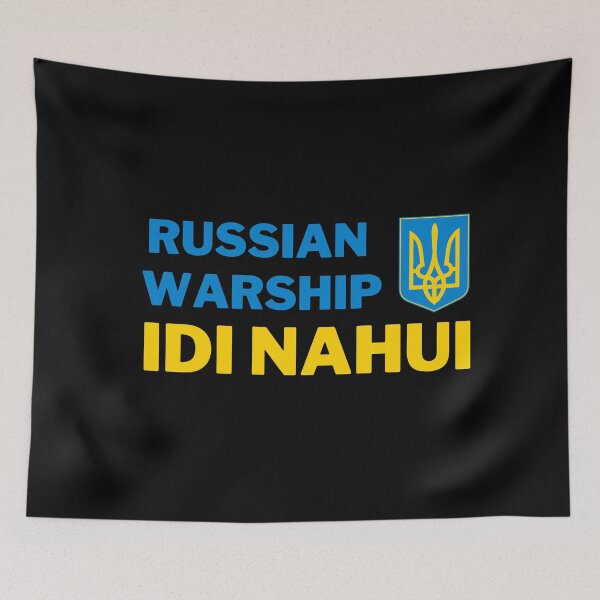 Item preview, Ukrainian Proud | Russian Military | Ship Russian Warship | Go fuck yourself | fuck putin | i stand with ukraine designed and sold by GaliaTati.