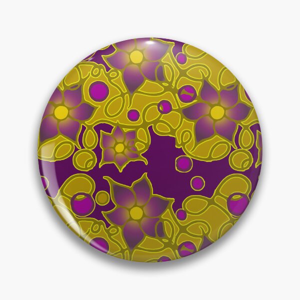 Item preview, Neurographic Art Botanicals in Purple and Olive designed and sold by Sheila Pressley.