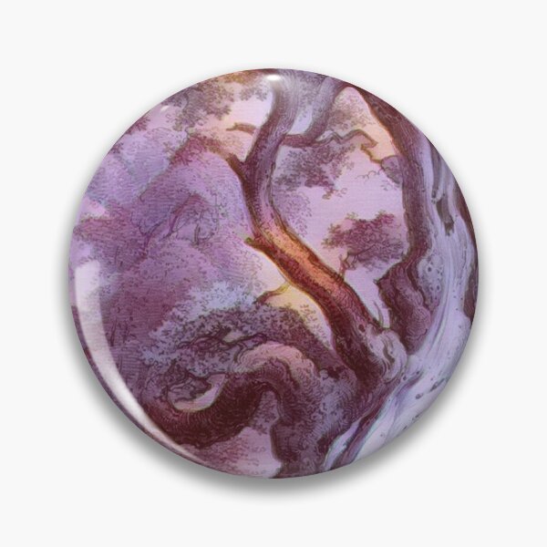 Item preview, Abstract ancient tree in purples, pinks, and rust.  designed and sold by Mary Egan.