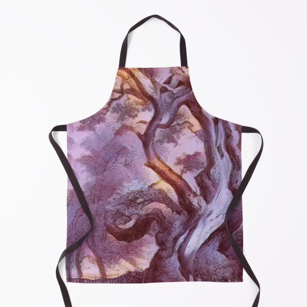 Item preview, Abstract ancient tree in purples, pinks, and rust. designed and sold by Mary Egan.