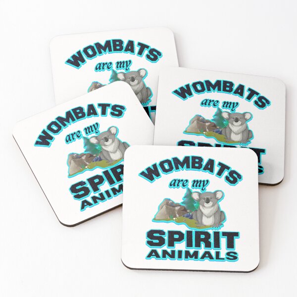 Item preview, Wombats are my spirit animals designed and sold by bahdsgraphic.