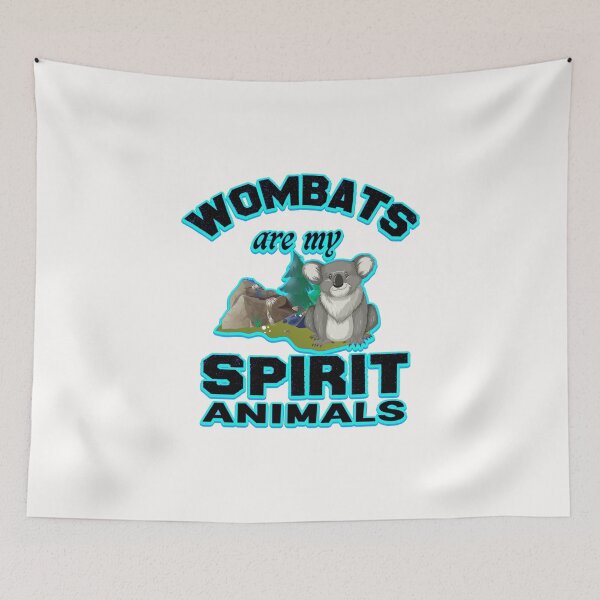 Item preview, Wombats are my spirit animals designed and sold by bahdsgraphic.