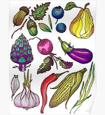 Vegetables Poster