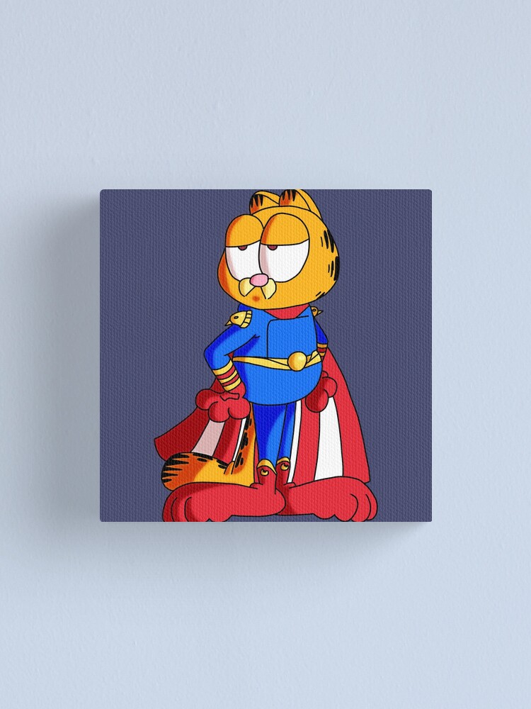 "Garfield the cat HOMELANDER (The Boys)" Canvas Print for Sale by
