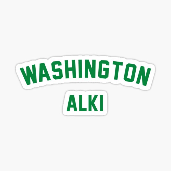 "The Washington Motto (State Motto of Washington)" Sticker by