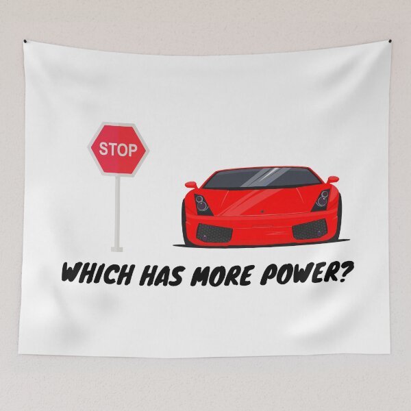 Item preview, Which Has More Power? Car Design designed and sold by CreativNode.