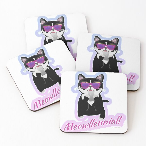 Item preview, Meowlinneal Funny Cool Cat Generation Slogan designed and sold by mytshirtfort.