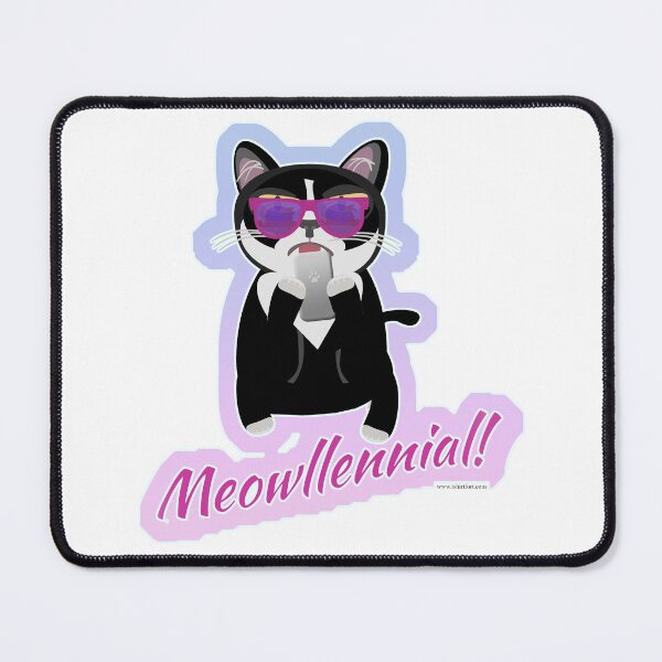 Item preview, Meowlinneal Funny Cool Cat Generation Slogan designed and sold by mytshirtfort.
