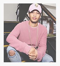 Jordan Fisher pink sweater Photographic Print