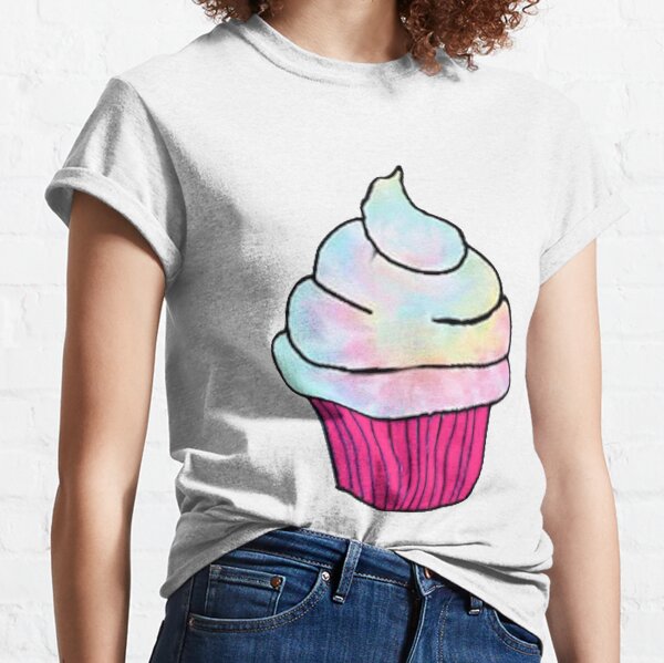 Rainbow Cupcake Classic T-Shirt