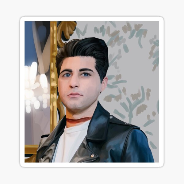 "Ghosts CBS Crash Portrait" Sticker for Sale by Quixilvrr Redbubble