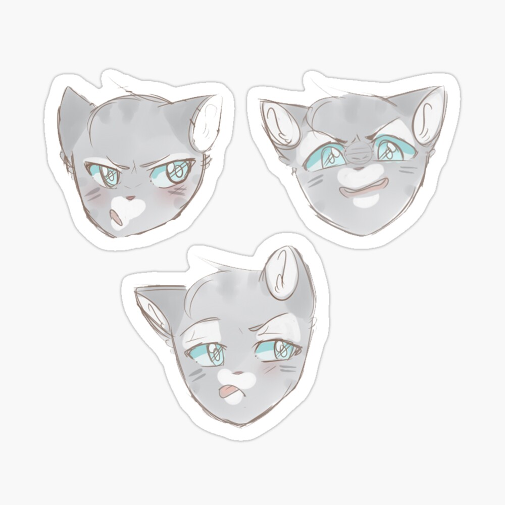 Warriors - Jayfeather Sticker for Sale by SighFur