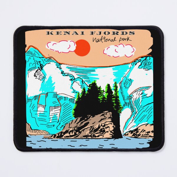 Item preview, KENAI FJORDS national park designed and sold by SatyaYug.