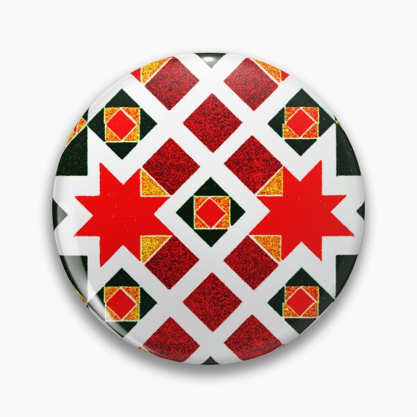 Item preview, Red Square White Outline Patterns designed and sold by RyanCaudell.
