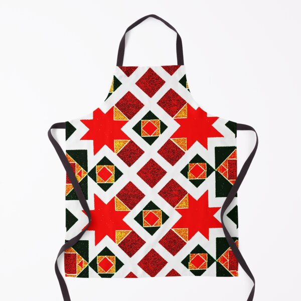 Item preview, Red Square White Outline Patterns designed and sold by RyanCaudell.