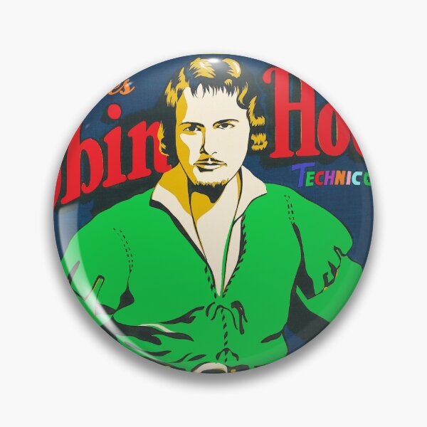 Item preview, Errol Flynn The Adventures of Robin Hood poster designed and sold by Love30smovies.