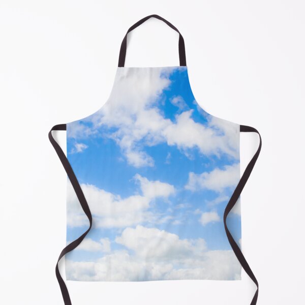 Item preview, Bright fluffy white clouds against a glowing blue sky designed and sold by James-Cole.