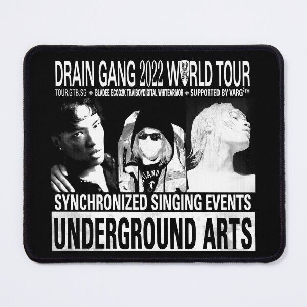 Item preview, drain gang D9 tour 2022 world designed and sold by MRACUNMU.