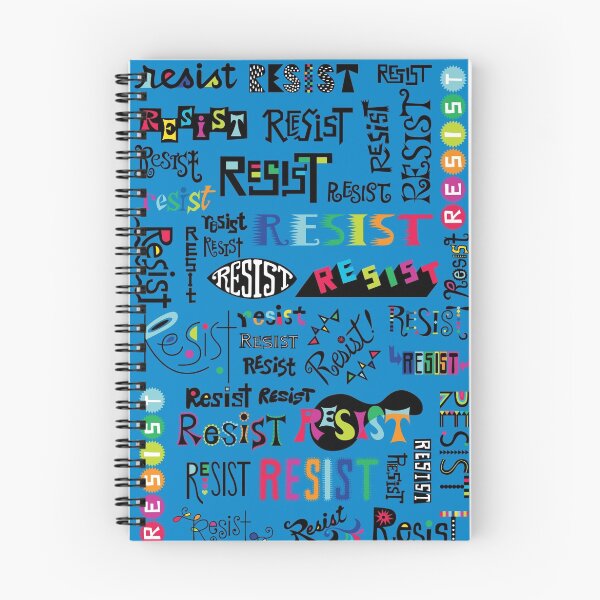 Item preview, Resist Them blue designed and sold by Andi Bird.
