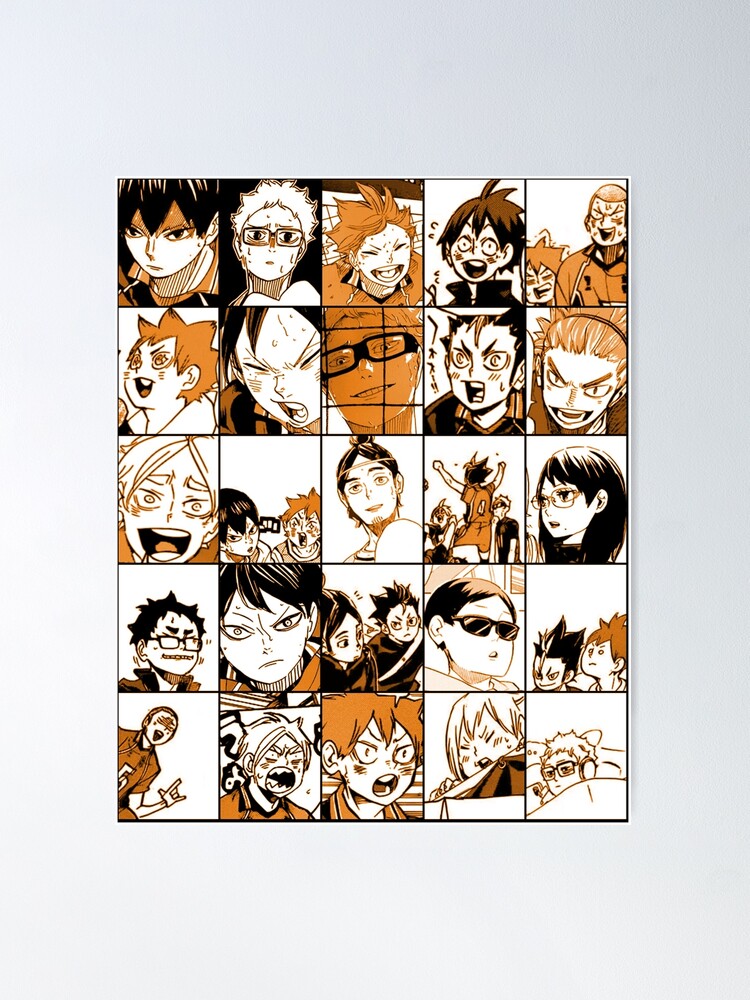  Haikyuu Poster Season 1 Key Art English Anime Stuff