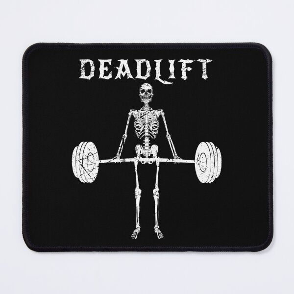 Item preview, Deadlift Skeleton Funny Gym Bodybuilding Workout designed and sold by Funny Shirts Matter.
