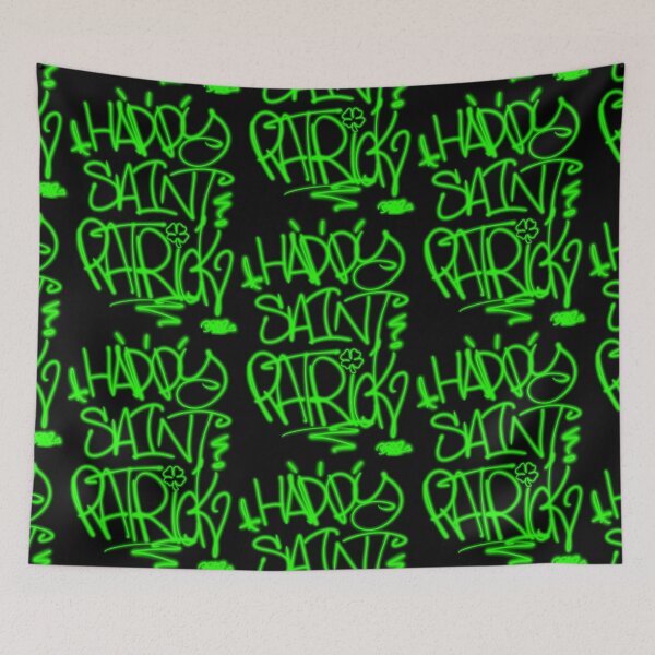 Artikelvorschau, Graffiti – Happy Saint Patrick – Melde dich an (Brazz Signature Edition) entworfen und verkauft von Brazz Official.