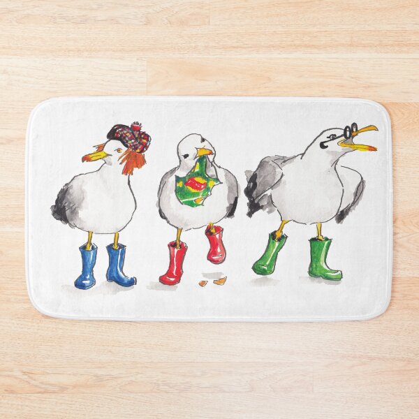 Item preview, Scotland Seagulls designed and sold by anaguajardo.
