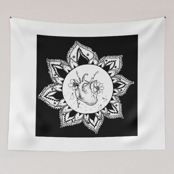 Item preview, Broken Heart Mandala designed and sold by johnroy98.