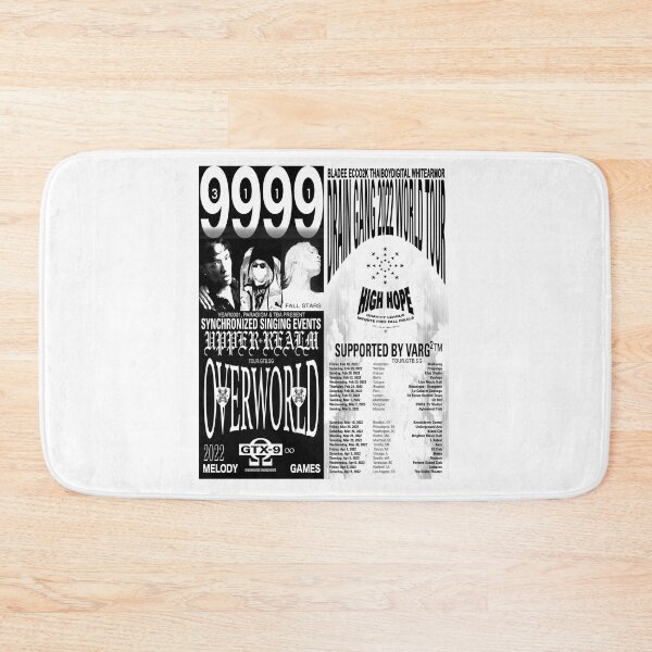 Item preview, drain gang wrld tour 2022 designed and sold by MRACUNMU.
