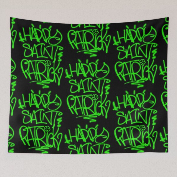 Artikelvorschau, Graffiti – Happy Saint Patrick – Anmelden (keine Signatur-Edition) entworfen und verkauft von Brazz Official.