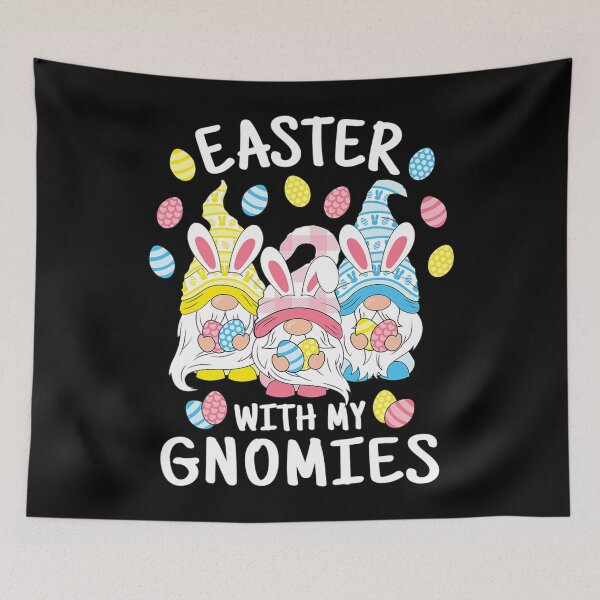 Item preview, Funny Easter With My Gnomies Happy Easter Egg Bunny Gnomes designed and sold by tristankorine.
