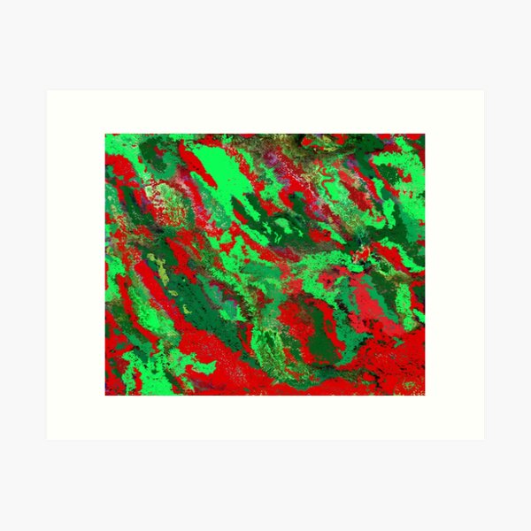 Redspace Art Print