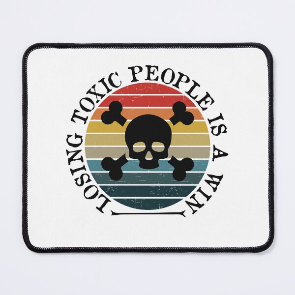 Item preview,  Losing Toxic People Is A Win funny quote designed and sold by POSITIVEHL HL.