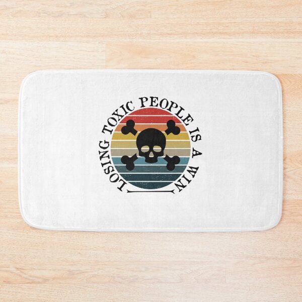 Item preview,  Losing Toxic People Is A Win funny quote designed and sold by POSITIVEHL HL.