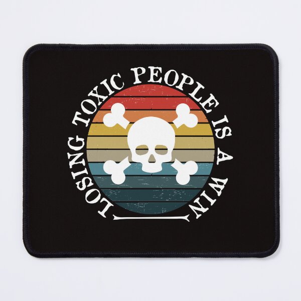 Item preview,  Losing Toxic People Is A Win funny quote designed and sold by POSITIVEHL HL.