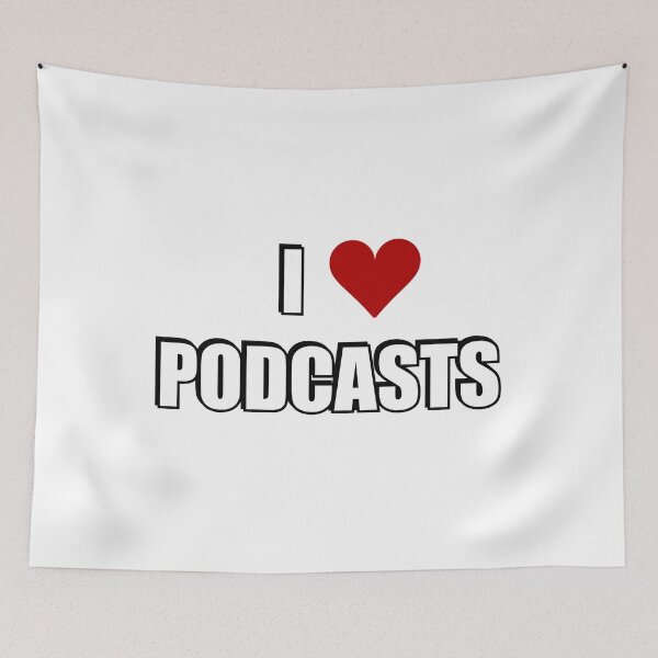 Artikelvorschau, ICH LIEBE PODCAST entworfen und verkauft von Inspirationmotivation.