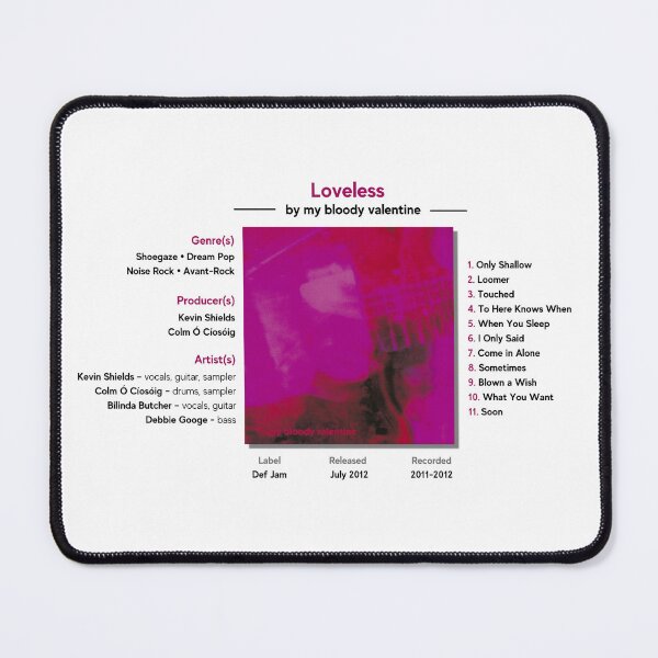Item preview, Loveless by My Bloody Valentine designed and sold by reemagana.