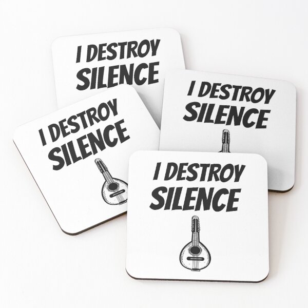 Item preview, I Destroy Silence - Mandolin designed and sold by designs from musicians for musicians.