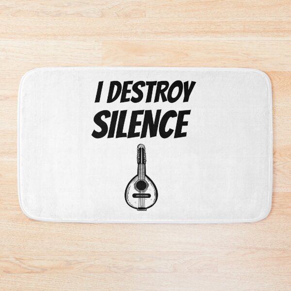 Item preview, I Destroy Silence - Mandolin designed and sold by designs from musicians for musicians.