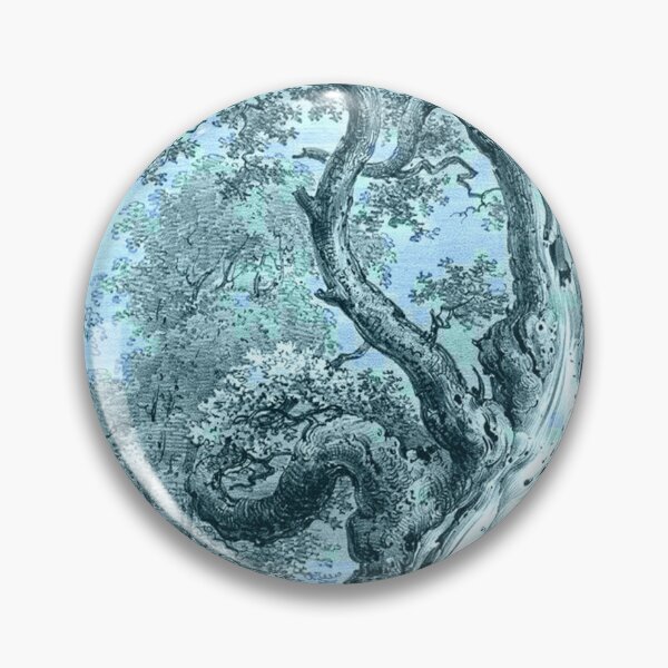 Item preview, Copy of Abstract Ancient tree in shades of blue designed and sold by Mary Egan.