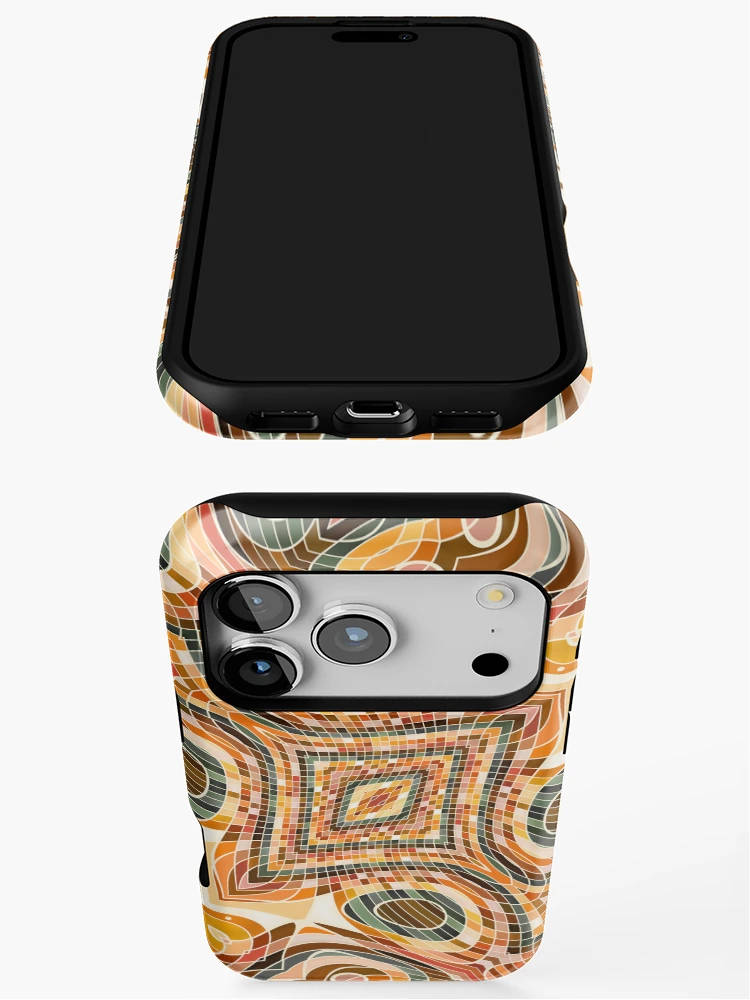 Thumbnail 3 of 4, iPhone Case, Caravan designed and sold by Mandala Of Life.