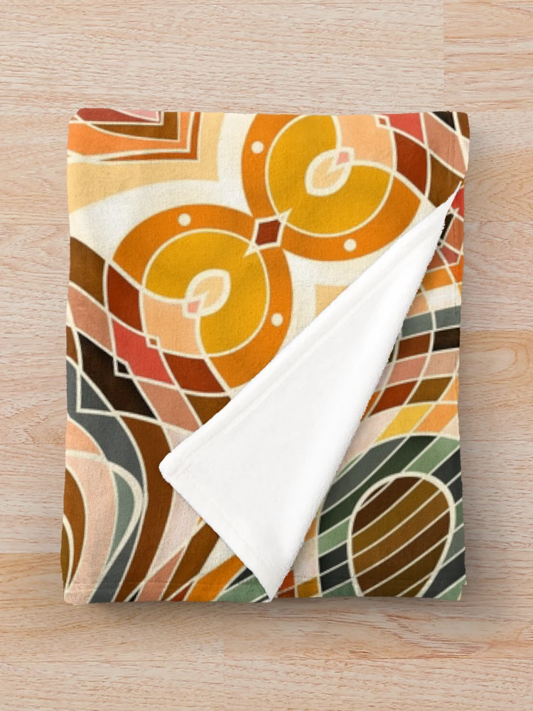 Thumbnail 3 of 6, Throw Blanket, Caravan designed and sold by Mandala Of Life.