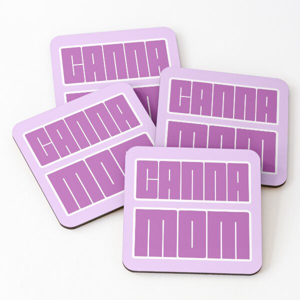 Item preview, CannaMom Purple and White Design for Stoner Moms, Mothers Who Smoke 420/Weed/Cannabis/Pot/Marijuana Design designed and sold by SteamParliament.